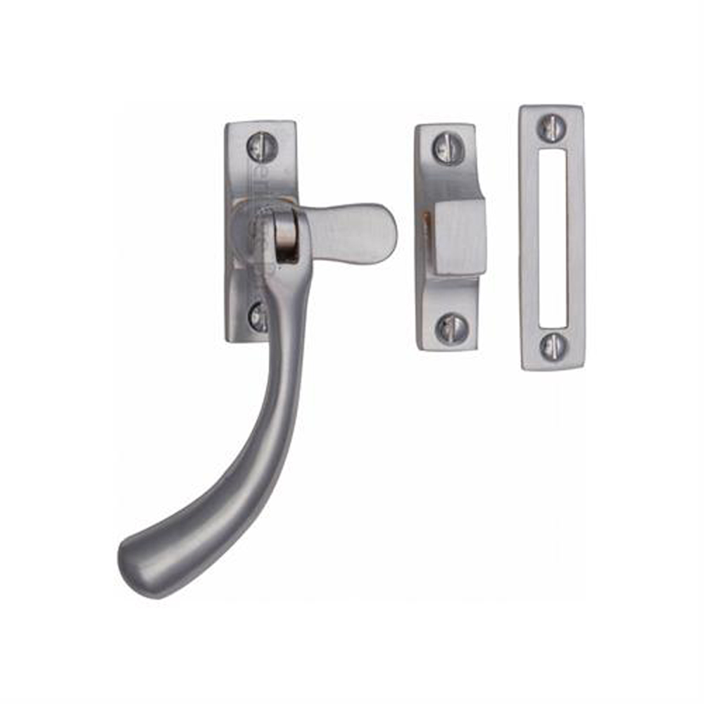 Heritage Brass Ball Casement Fastener - Satin Chrome